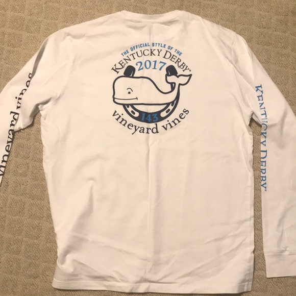Vineyard Vines Kentucky Derby T- Shirt - Picture 2 of 2
